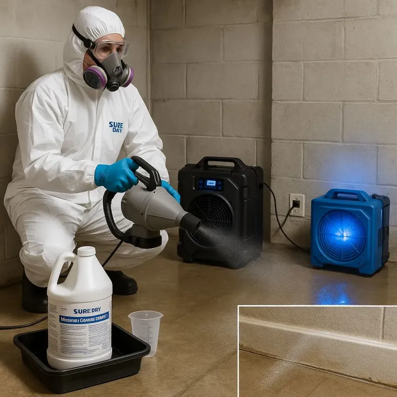 Sanitization and Odor Removal process in Cementon, PA