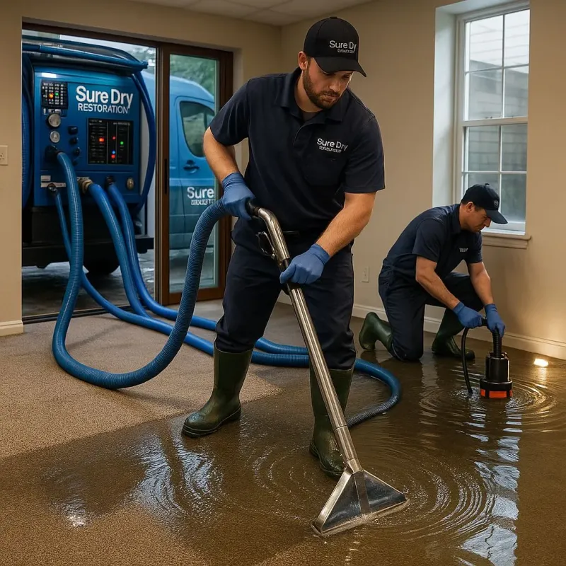 Water Extraction and Removal process in Cementon, PA